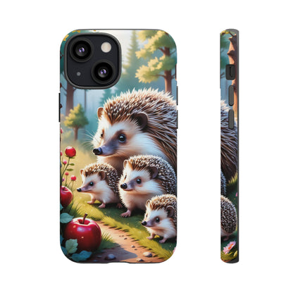 Adorable Hedgehog Family  Tough Case