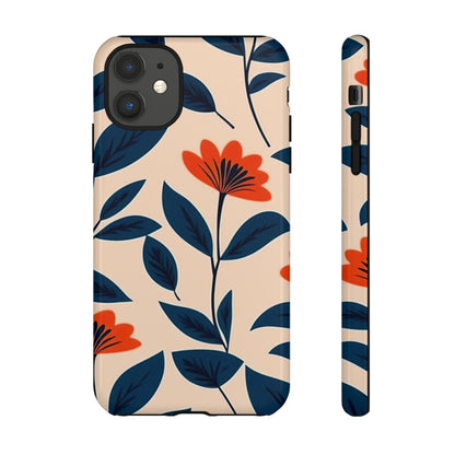 Floral Pattern Tough Case