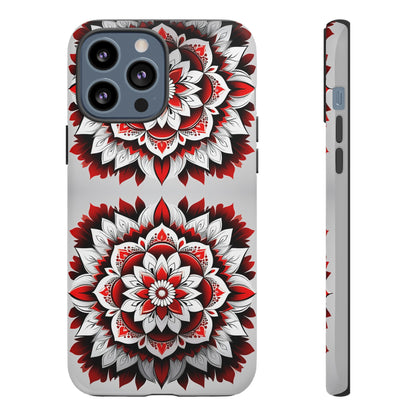 Flower Symmetry Pattern Tough Case