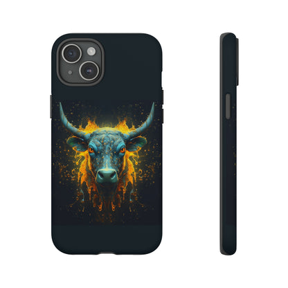 Bull Face Yellow Tough Case