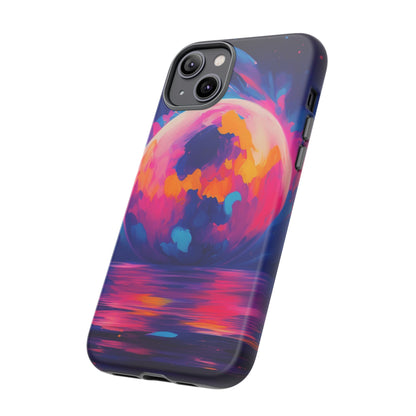 Hexagonal Moon Tough Case