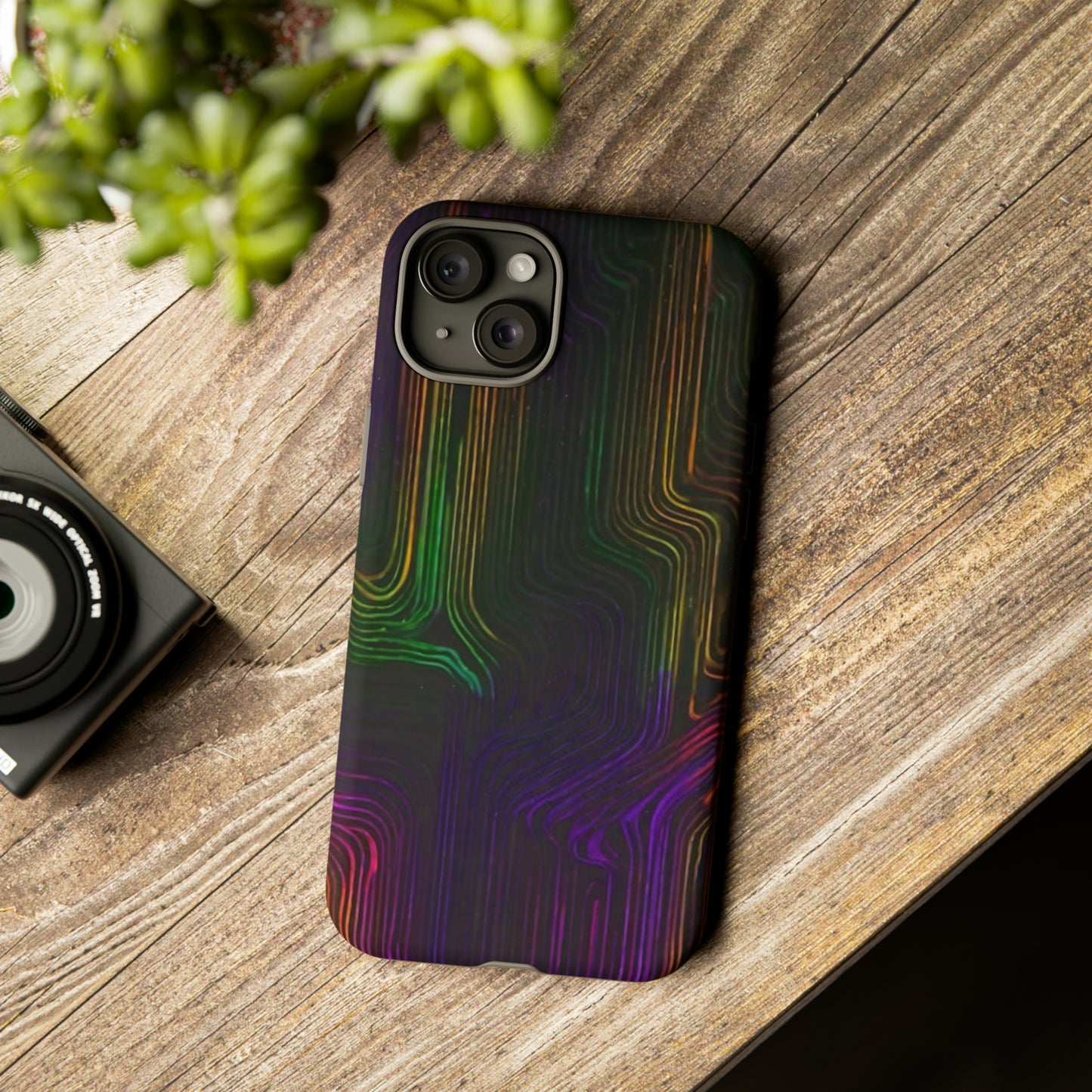 Violet Art Pattern Tough Case