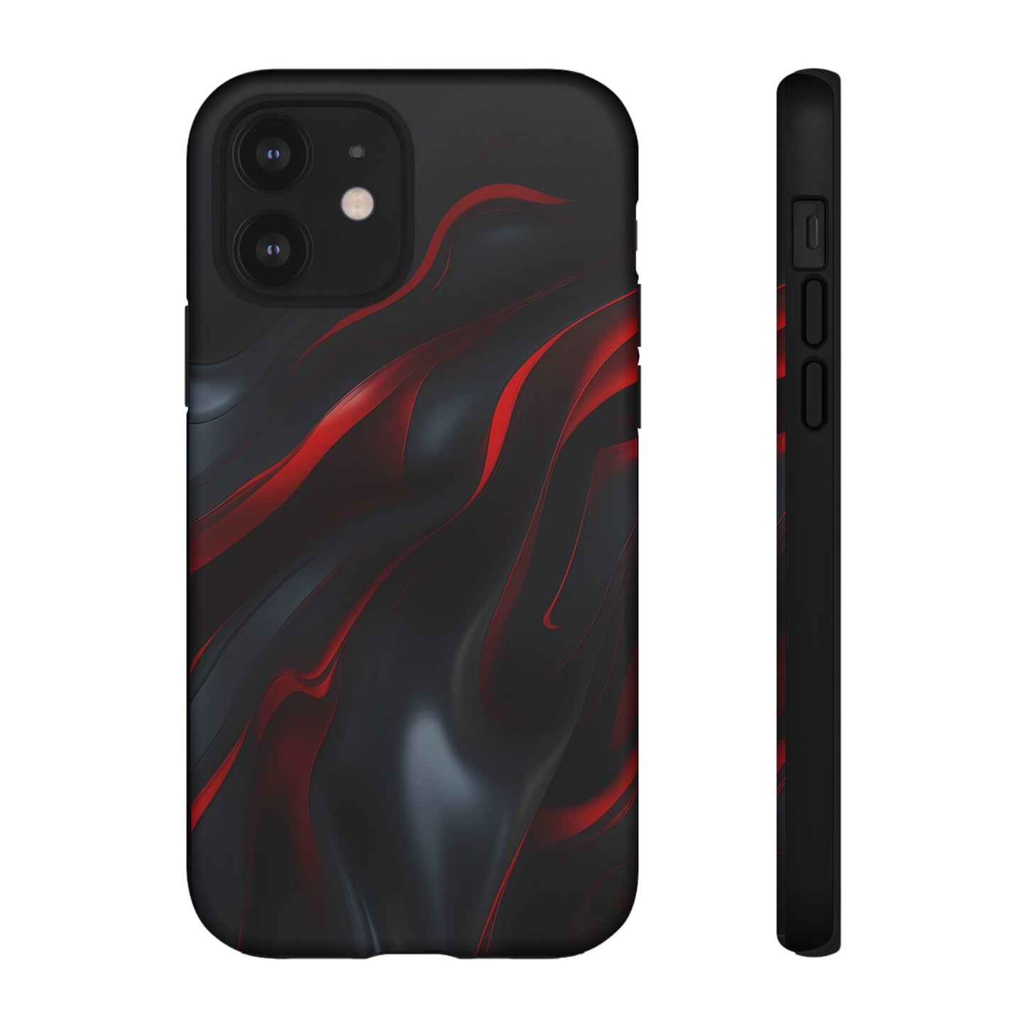 Red Black Tough Case