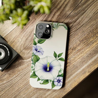 Morning Glory Slim Phone Case - Colorwink