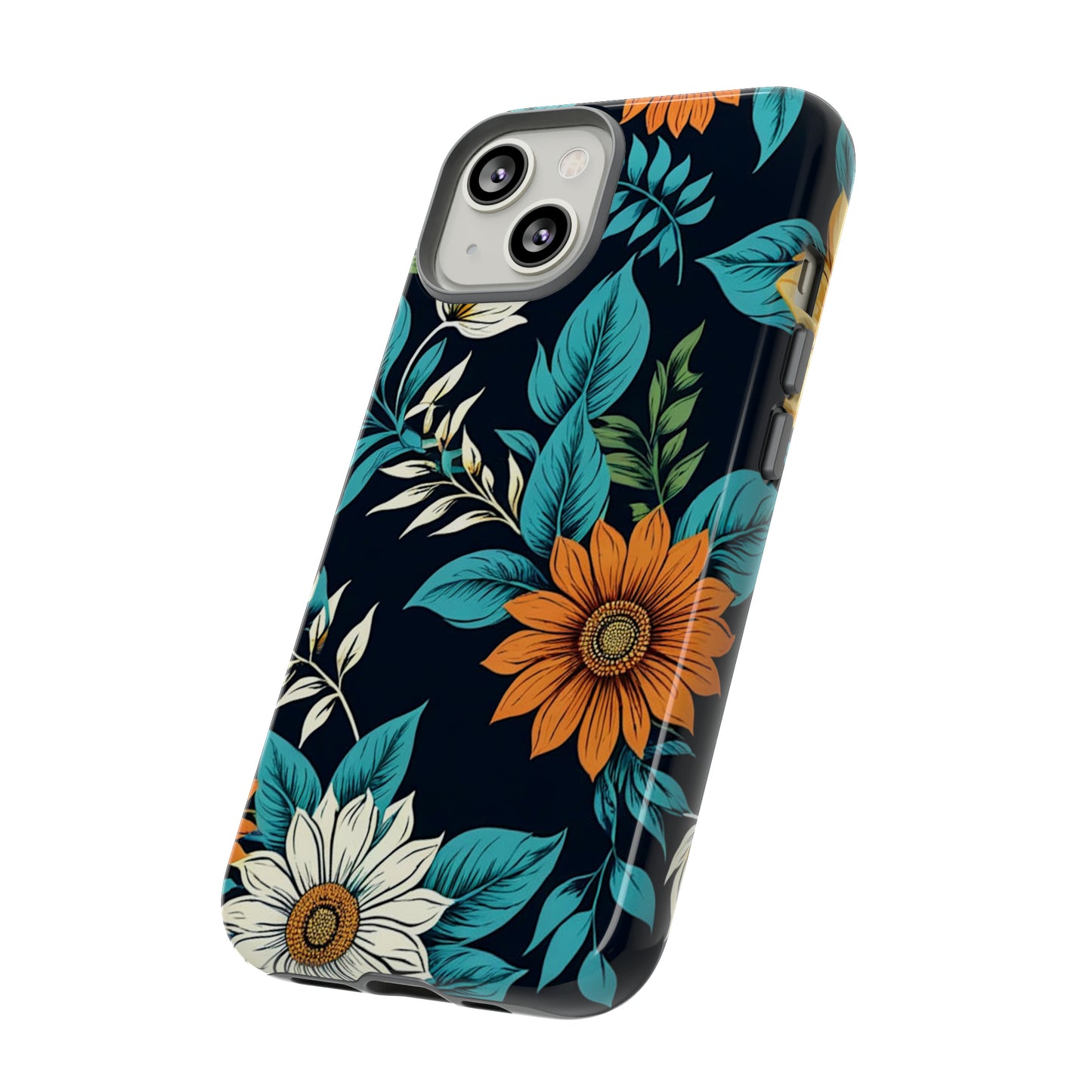 Flower Designs Pattern Tough Case