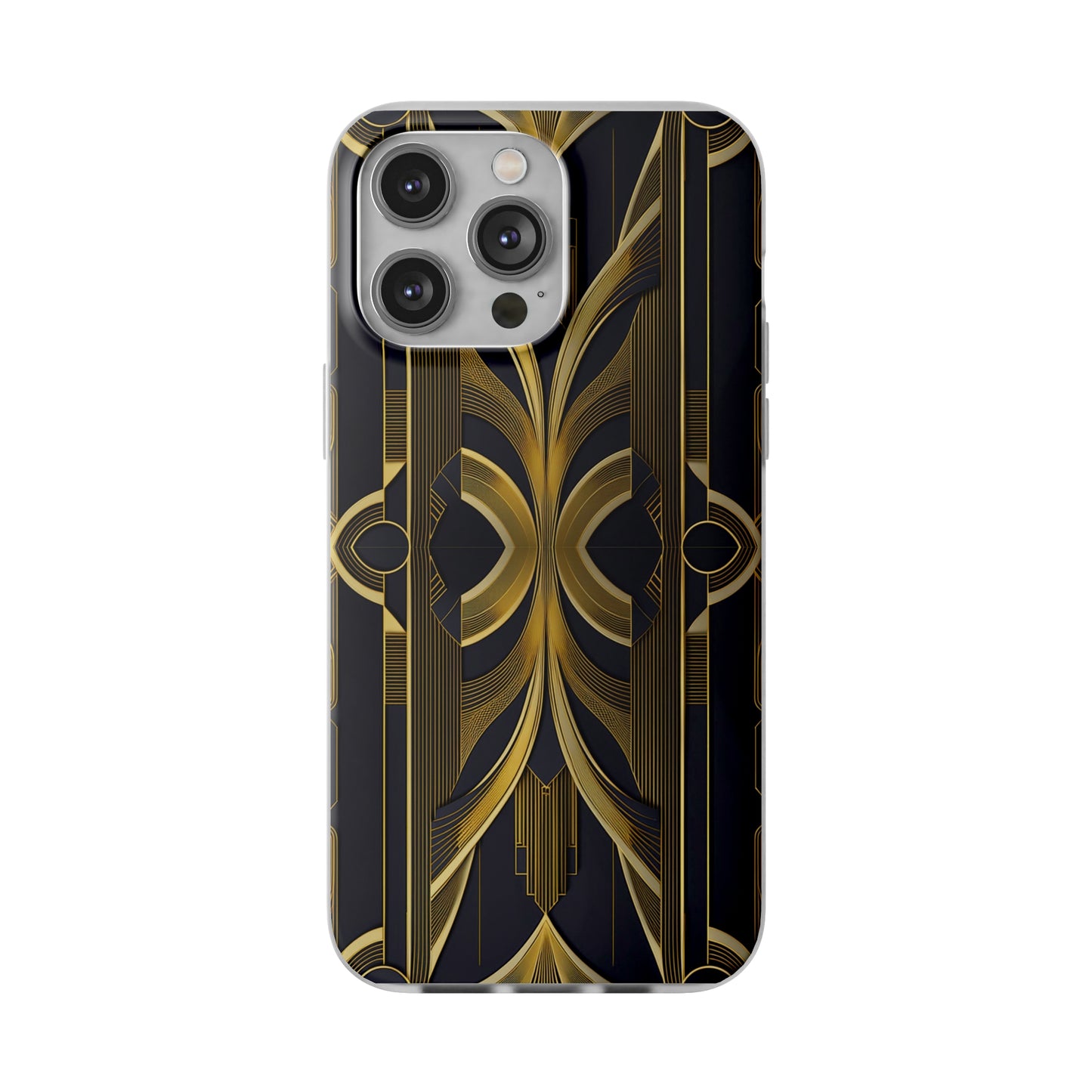 Abstract Golden Flexi Case