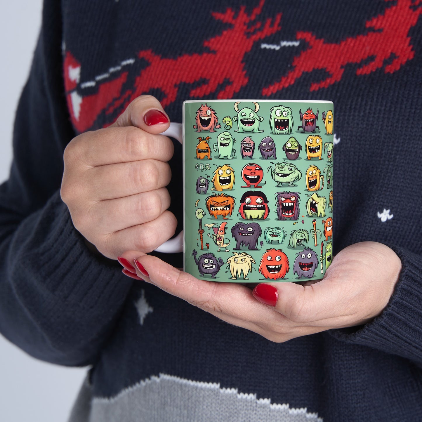 Friendly Monsters Coffee Mug