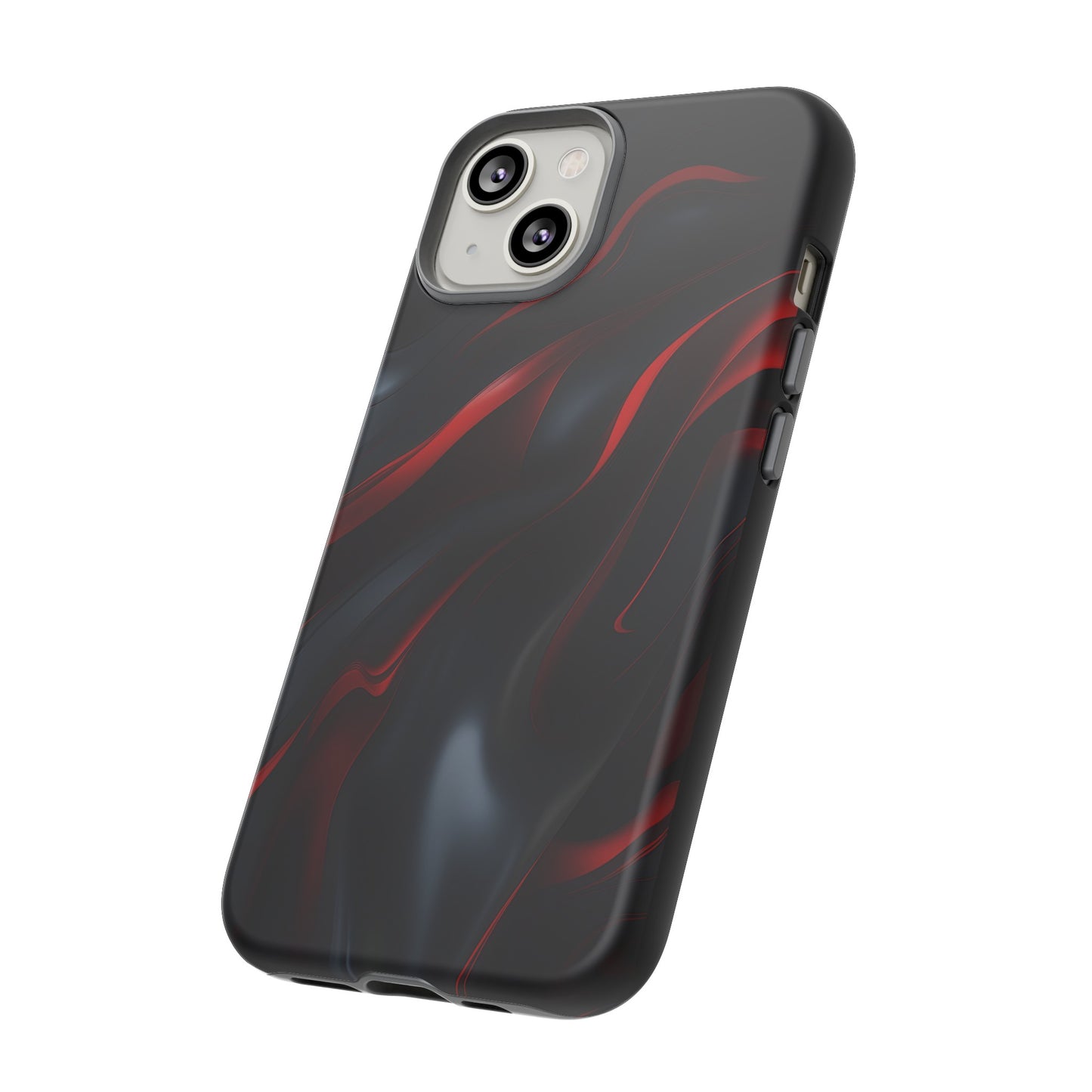 Red Black Tough Case