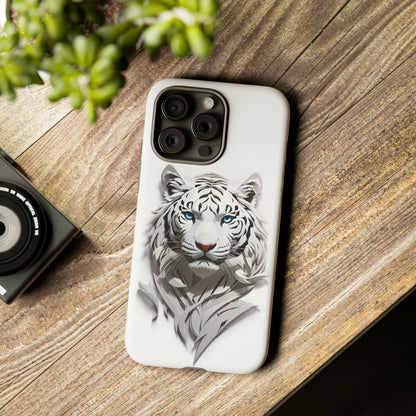 White Tiger Tough Case