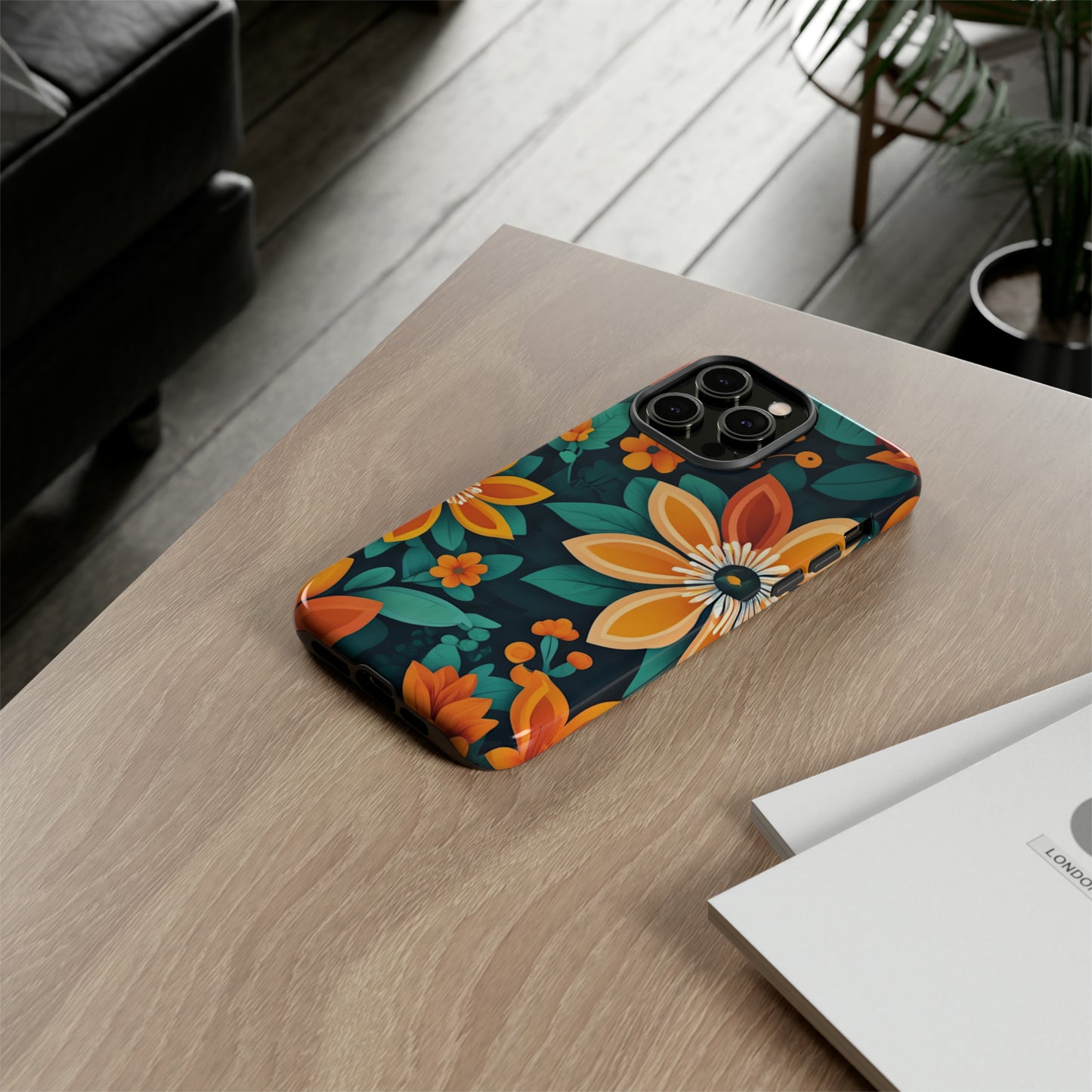 Flower Pattern  Art Tough Case