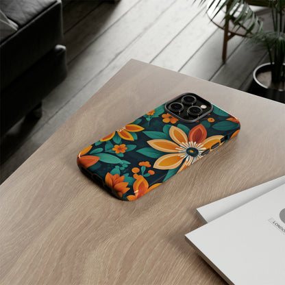 Flower Pattern  Art Tough Case