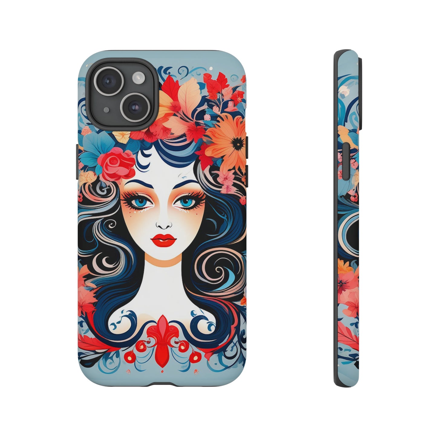 Floral Lady Tough Case