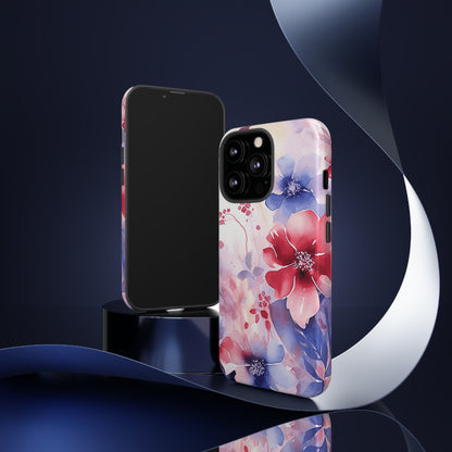 Floral I-phone Tough Case