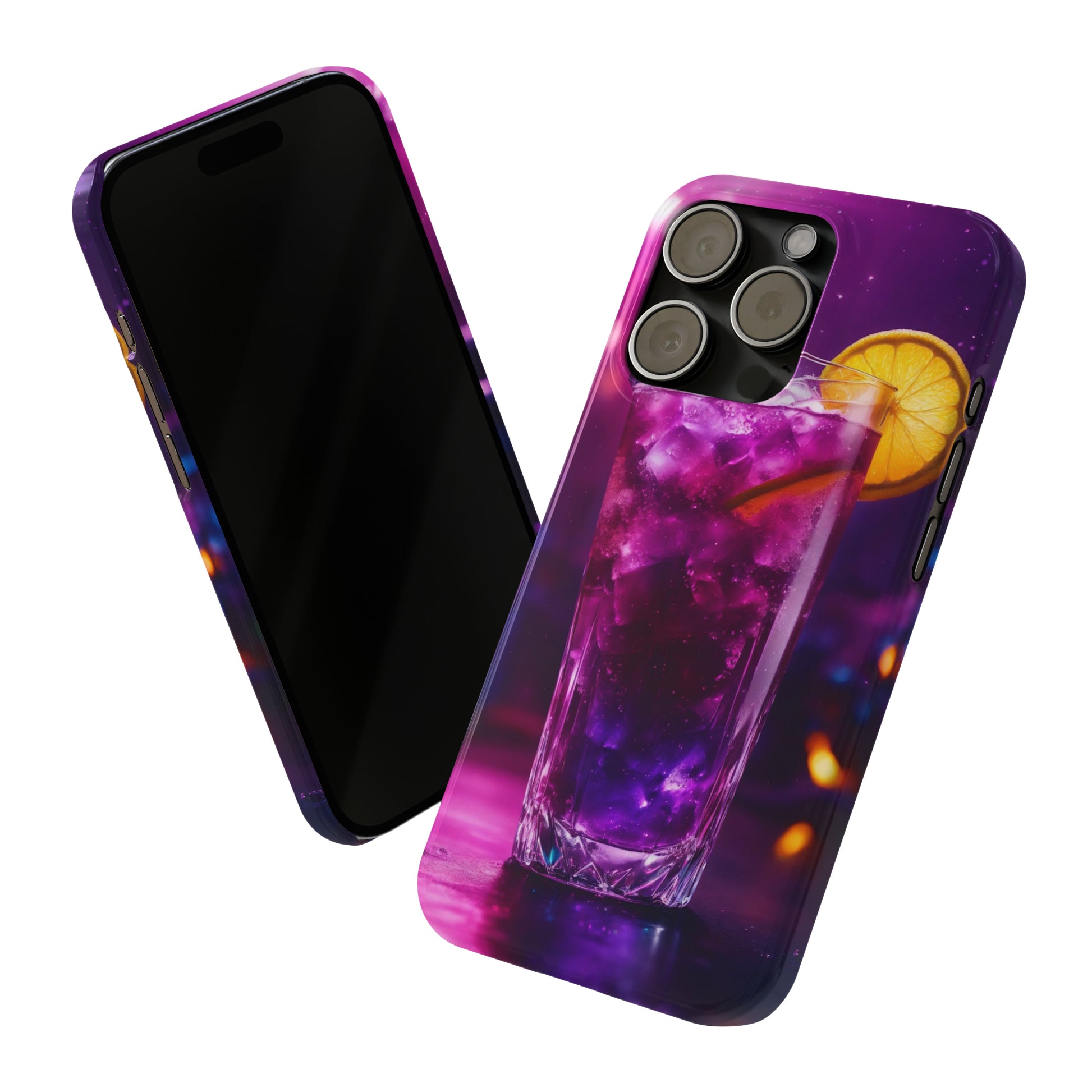 Purple Drink Slim Phone Case - Colorwink