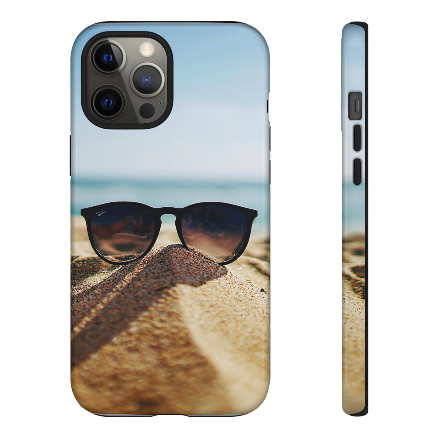 Sunglass on Beach Tough Case