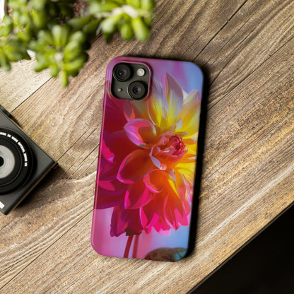 Floral Design Slim Phone Case - Colorwink