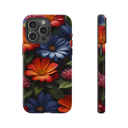 Flame Flowers Tough Case