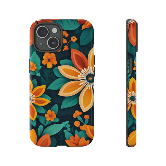 Flower Pattern  Art Tough Case