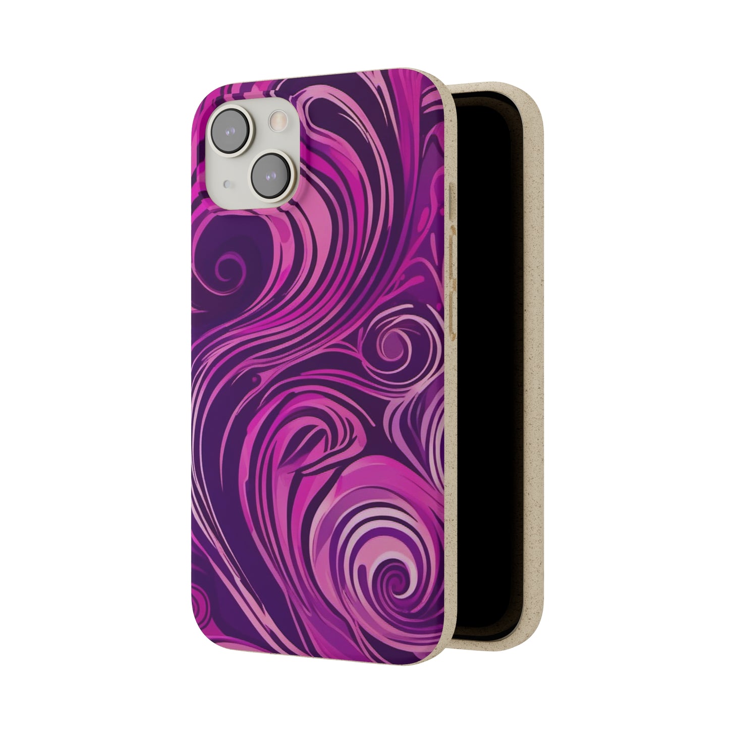 Abstract Illusions Biodegradable Case