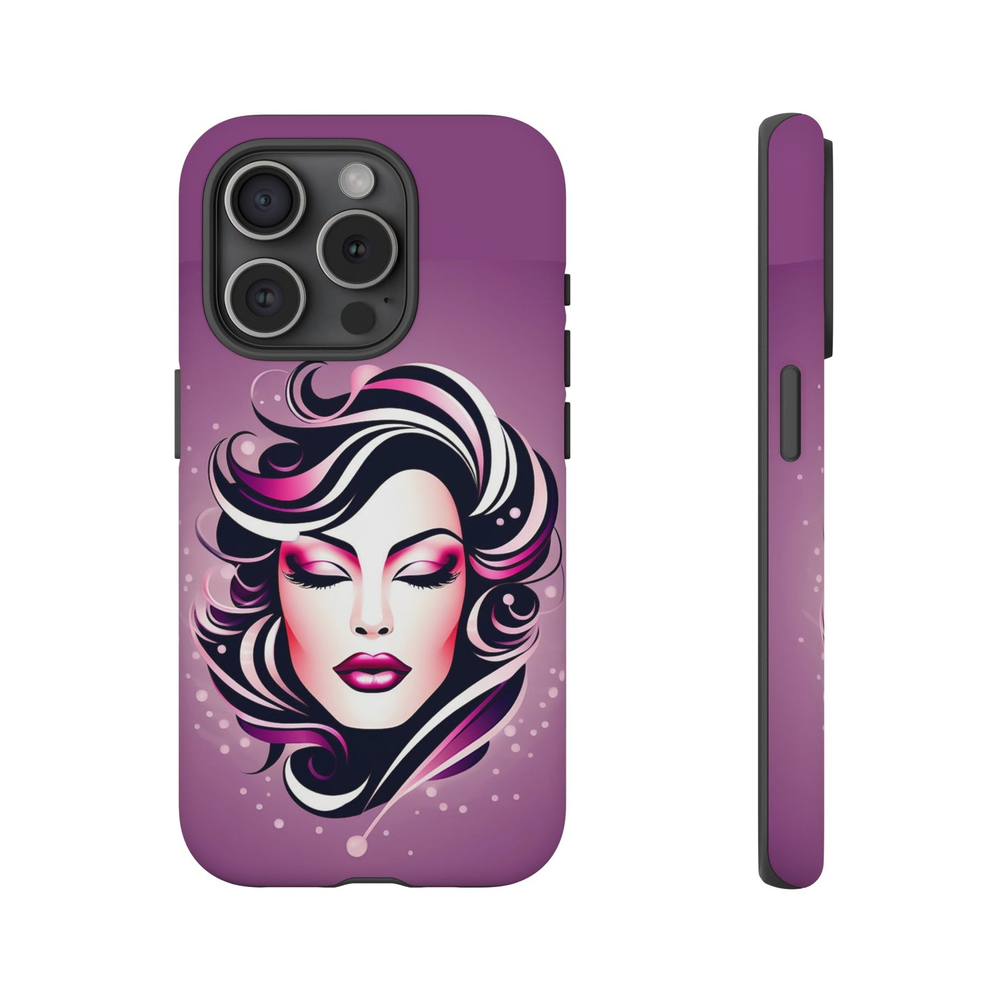 Magenta Lady Tough Case