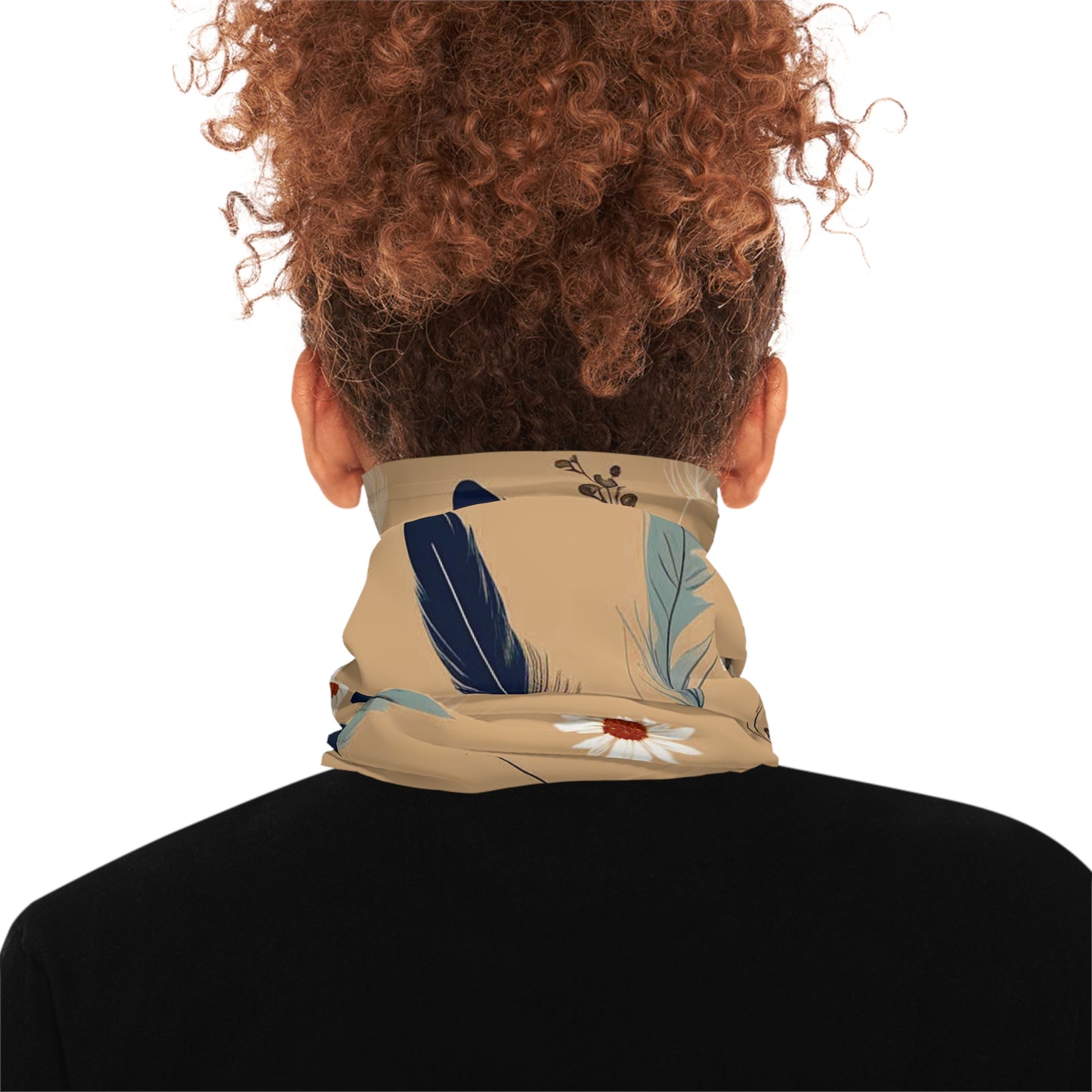 Feather Art Neck Gaiter