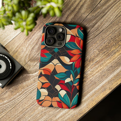 Flower Pattern Art Design Tough Case