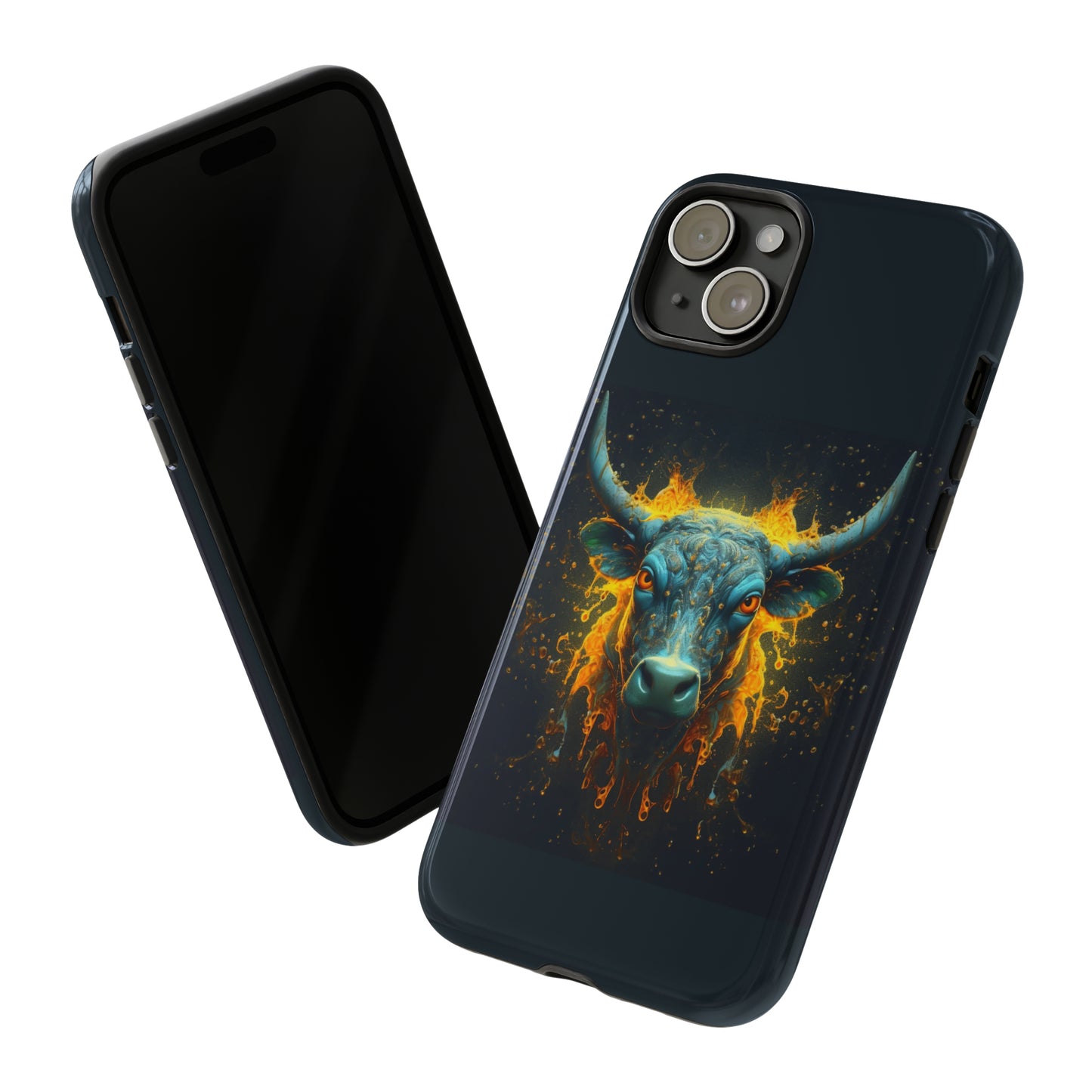 Bull Face Yellow Tough Case