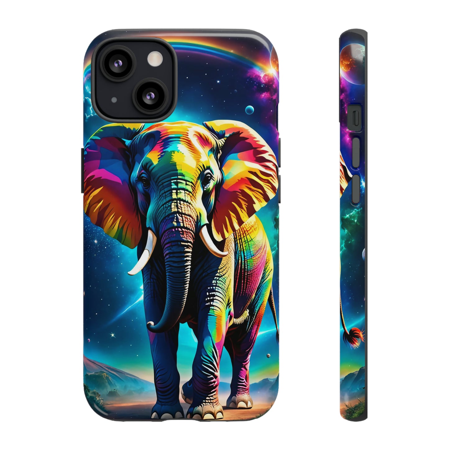 Psychedelic Elephant Tough Case