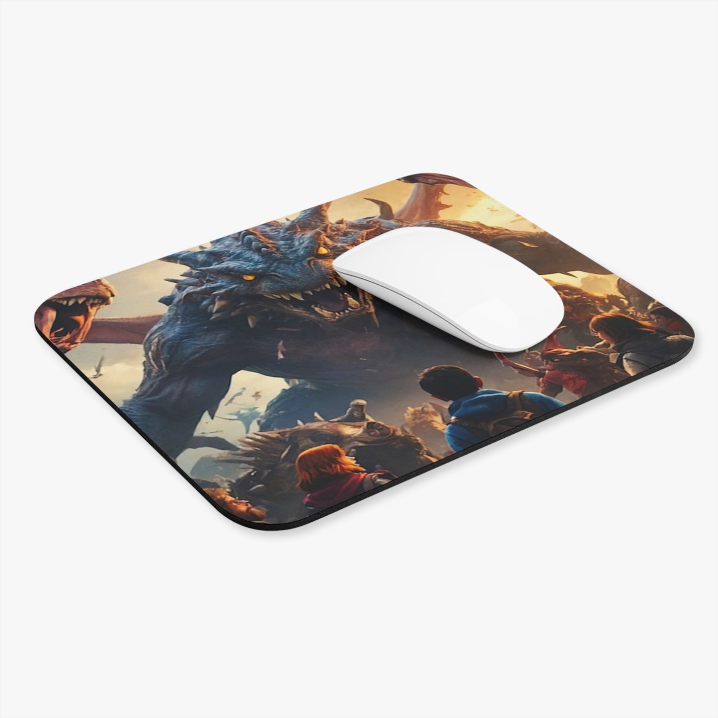 Dragon Fight Mouse Pad