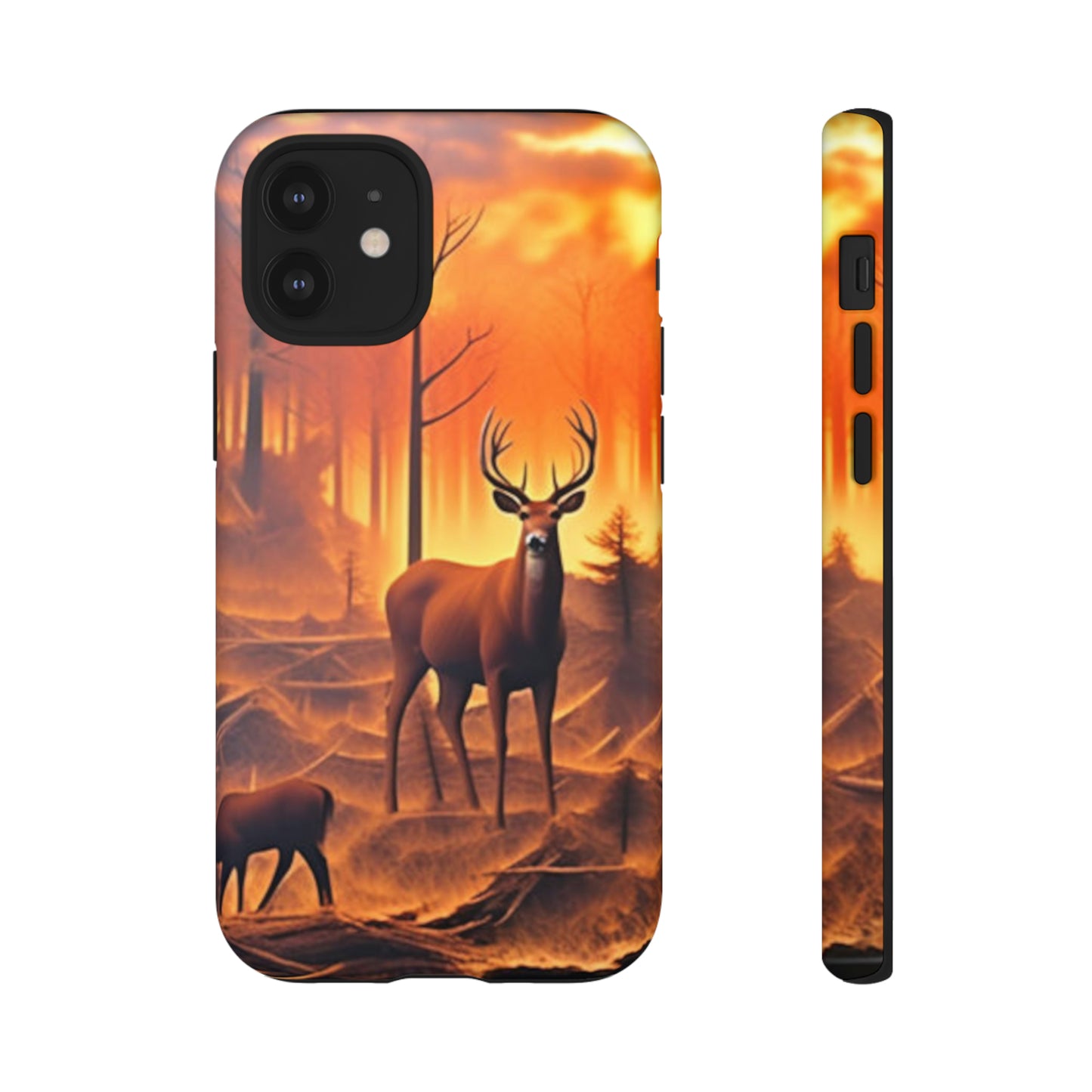 Deer Painting Tough Case