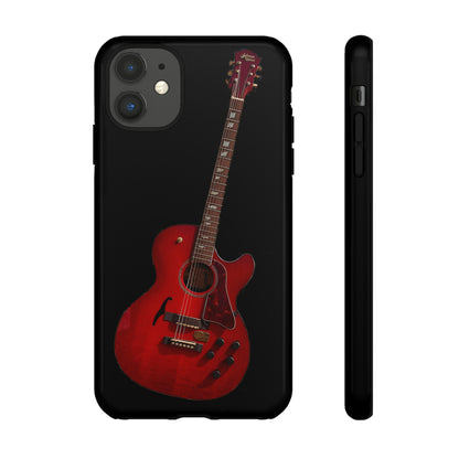 Red Guitar Tough Case