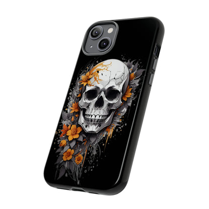 Skulls and Flowers Tough Case