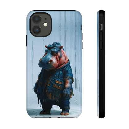 Tired Hippo Tough Case