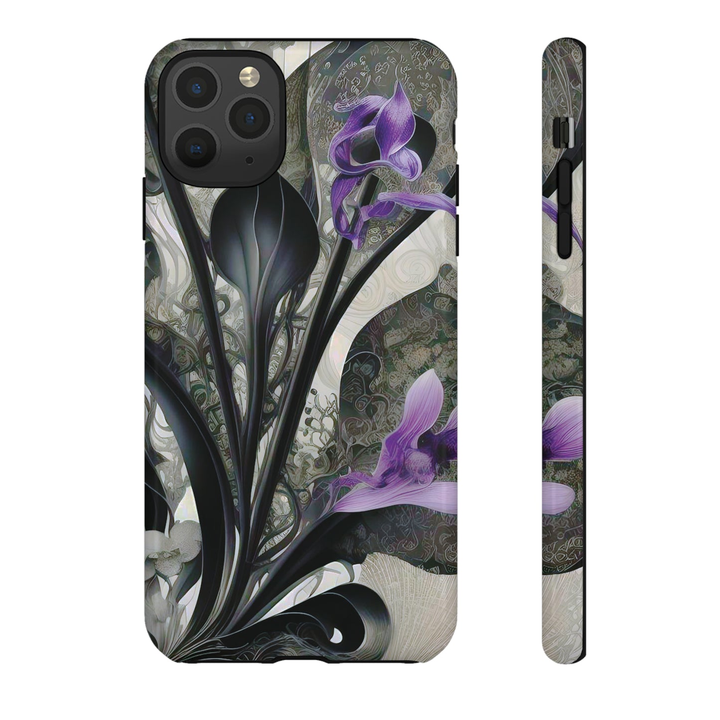 Black Orchid Tough Case