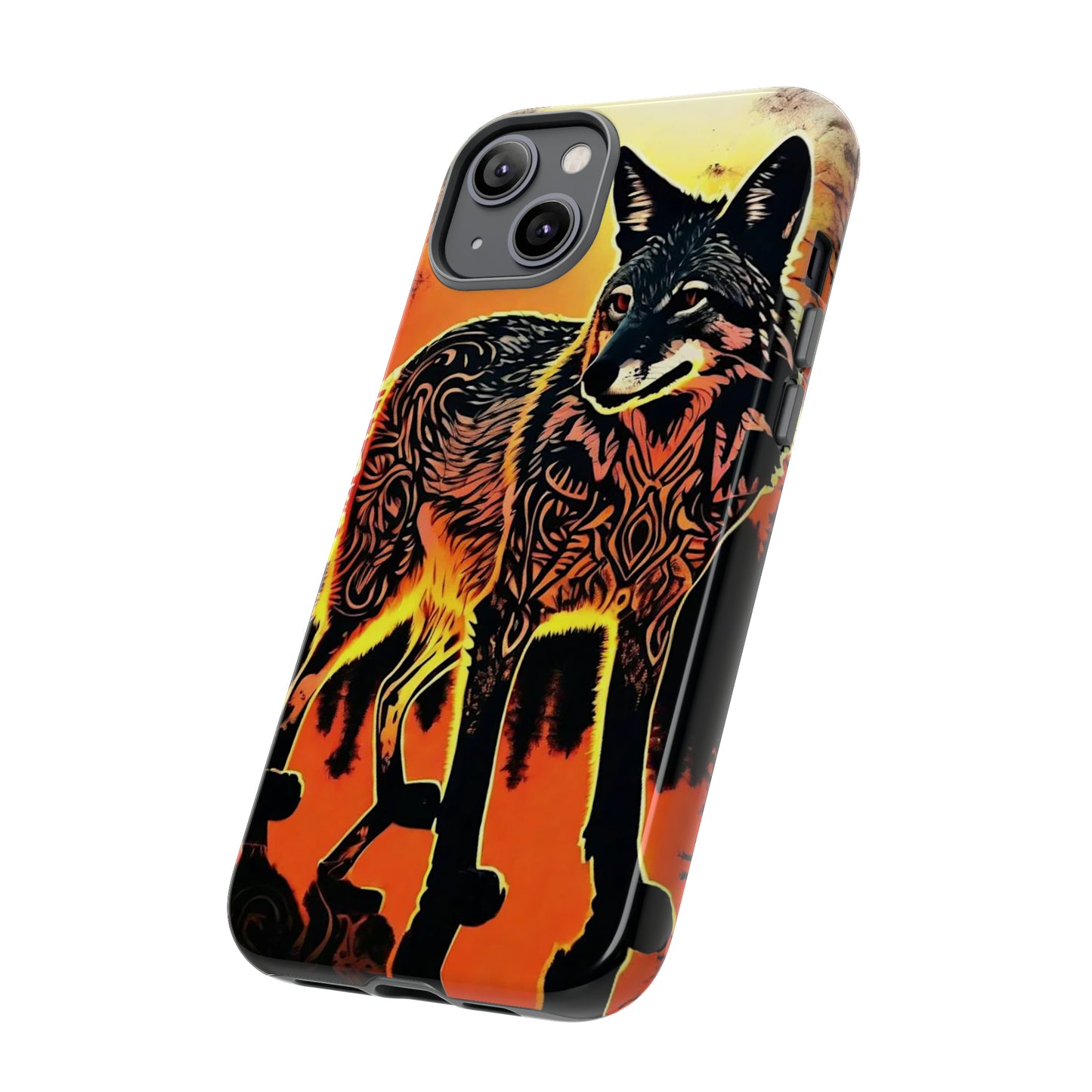 Fiery tail Tough Case