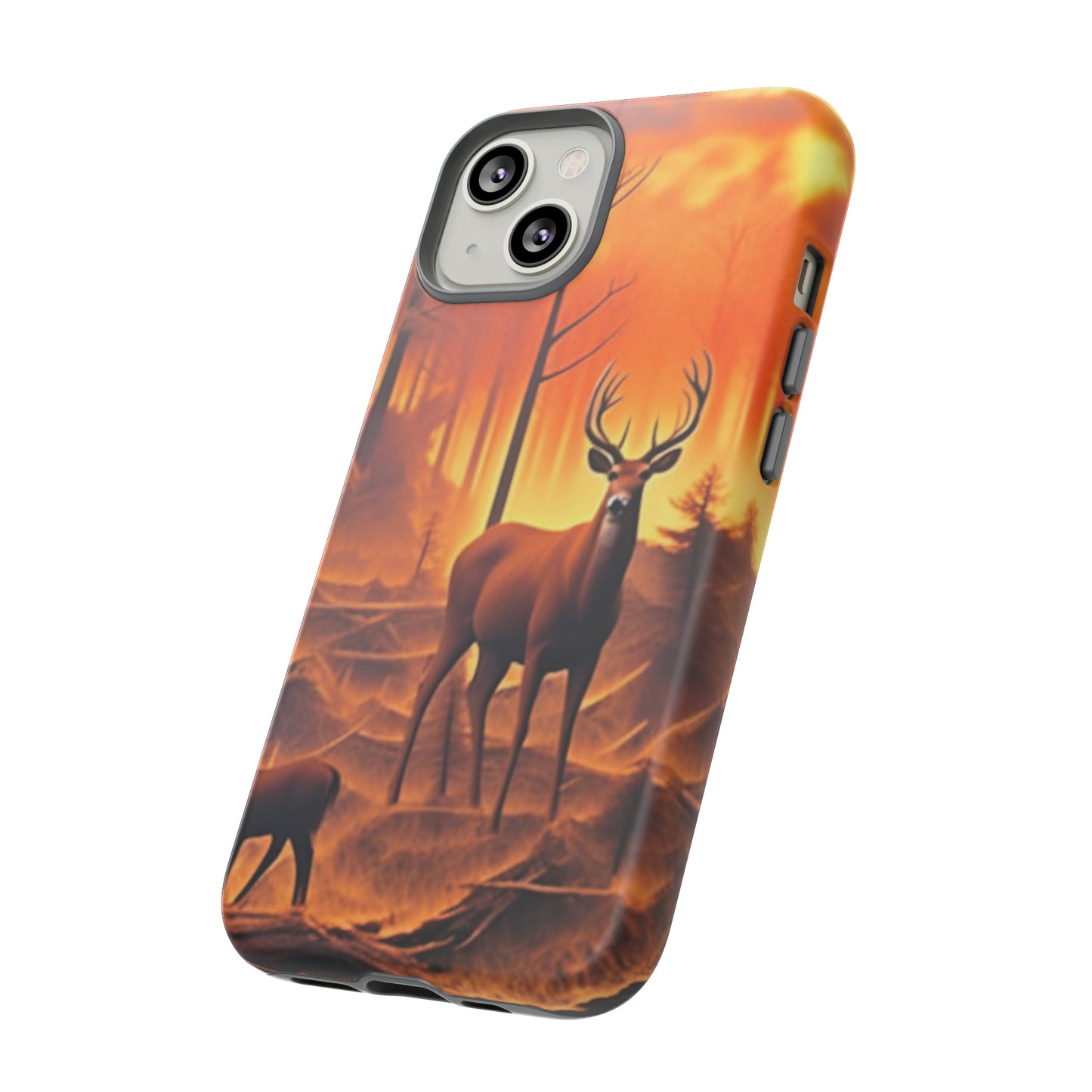 Deer Painting Tough Case