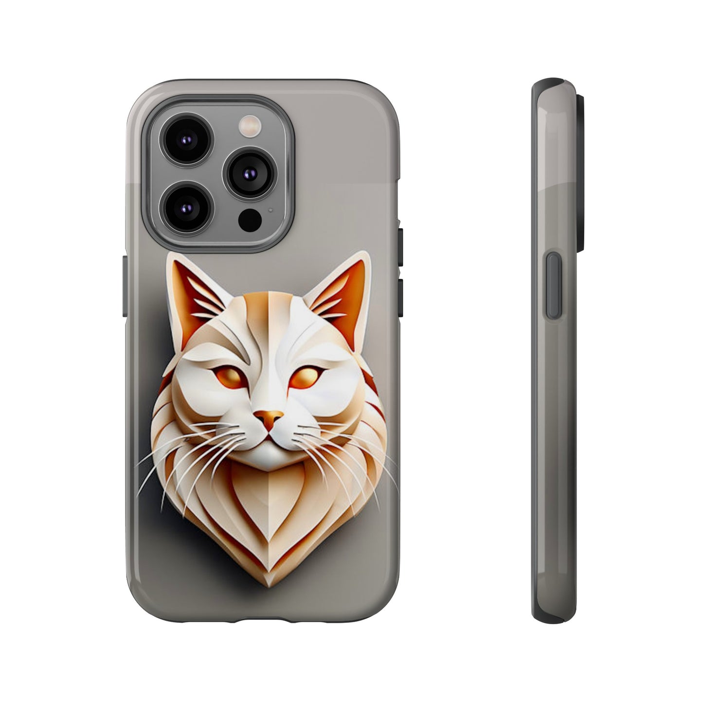 White Cat Tough Case