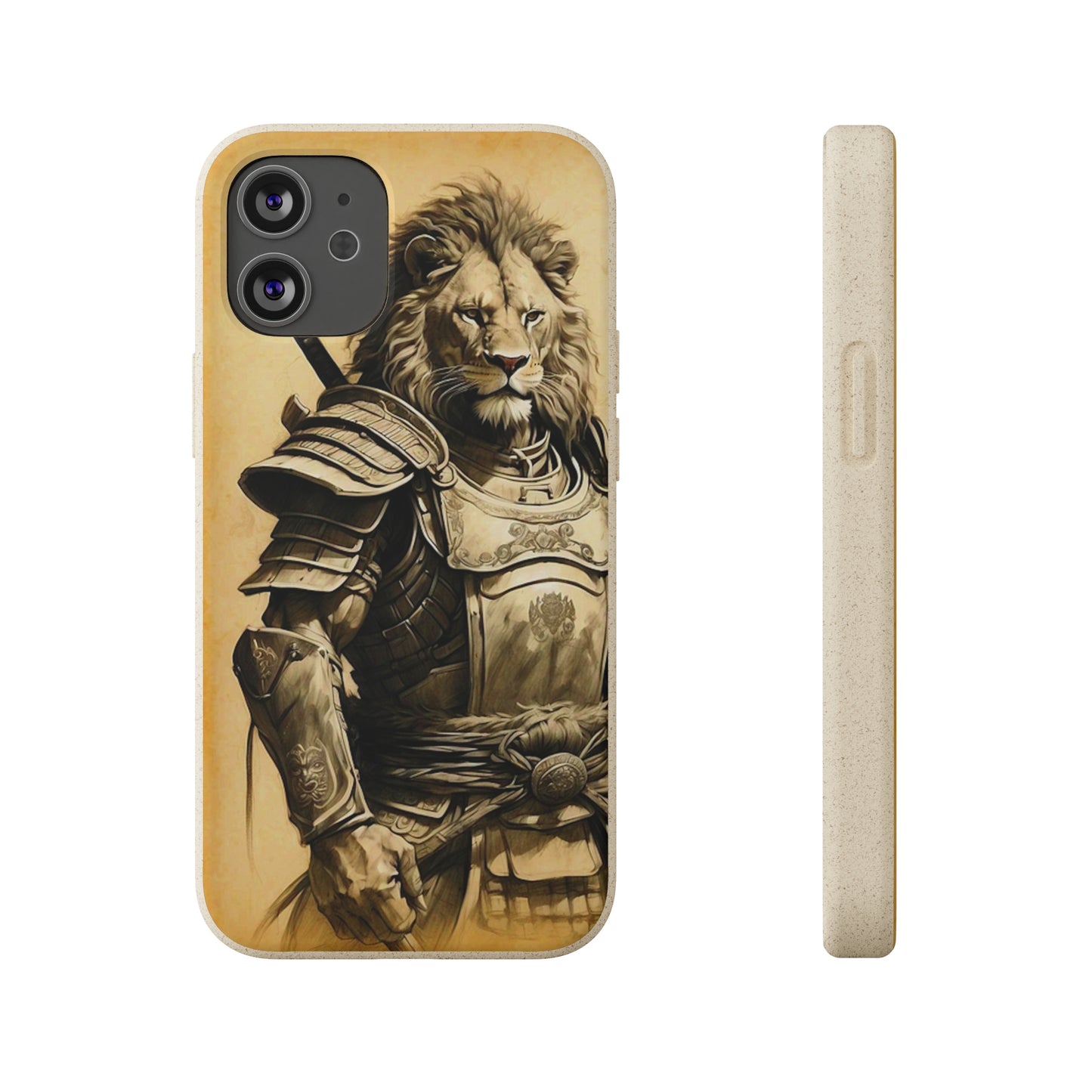 Lion Samurai Biodegradable Case