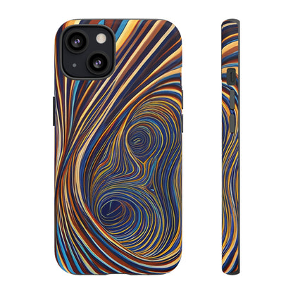 Spiral illusion Pattern Tough Case