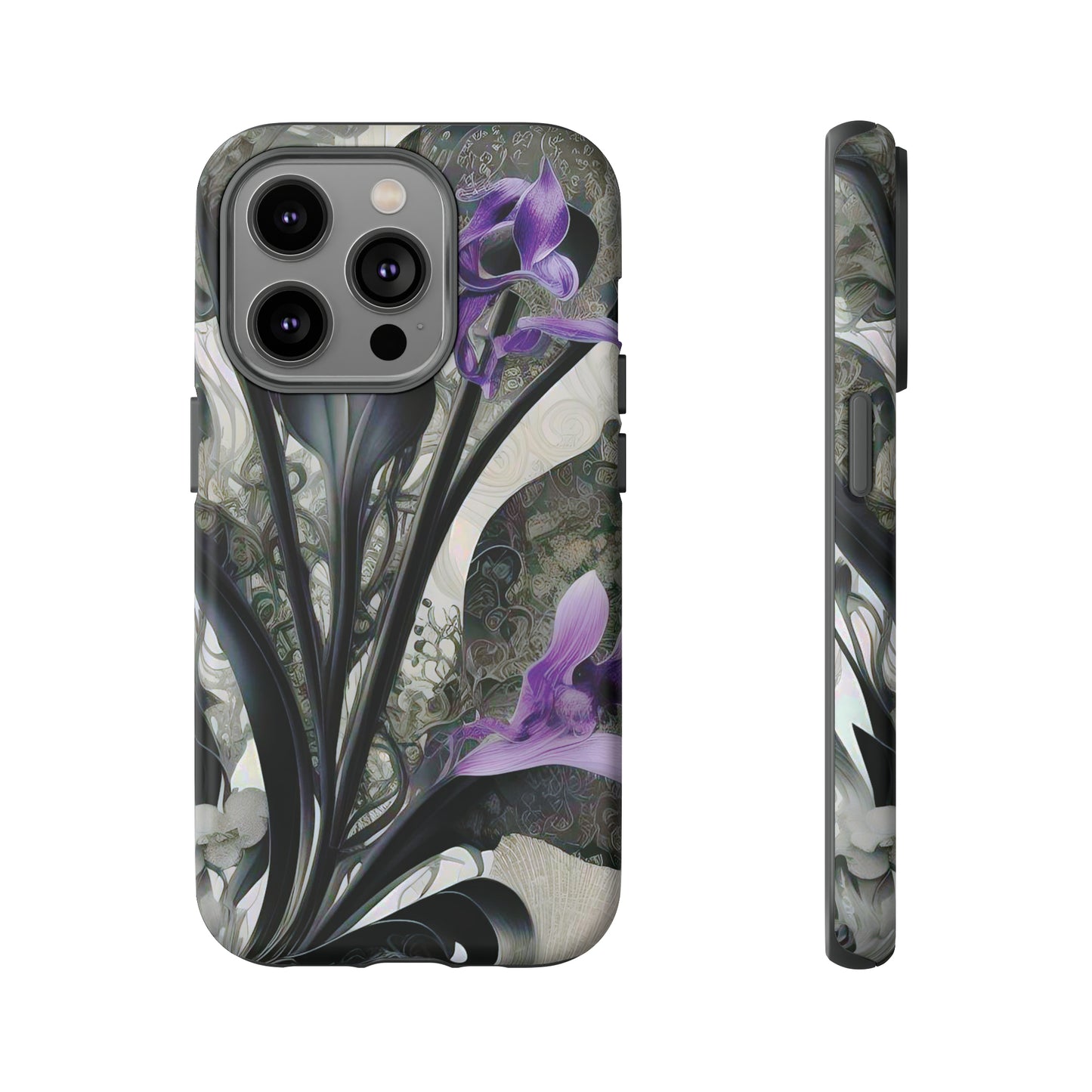 Black Orchid Tough Case