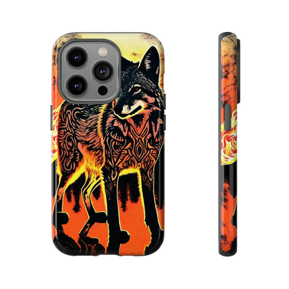 Fiery tail Tough Case