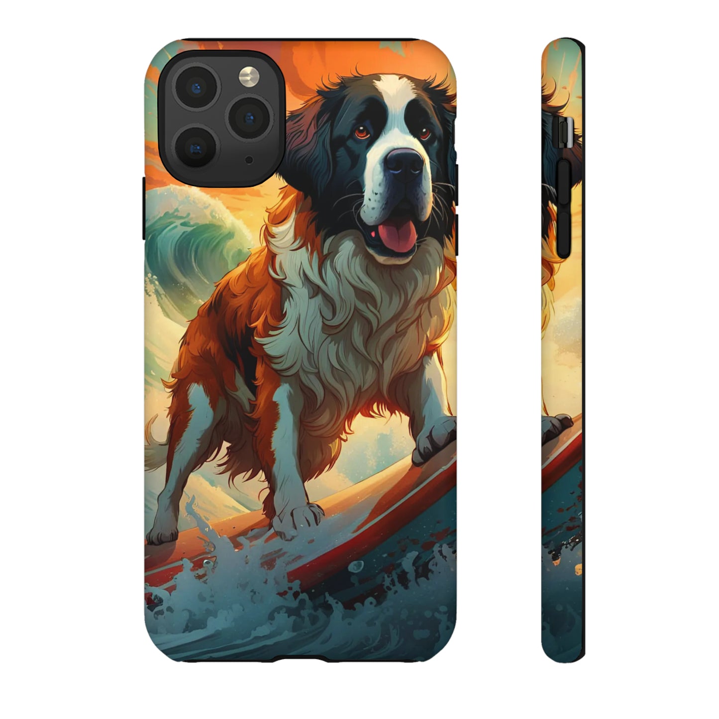 The Dog Surfer Tough Case