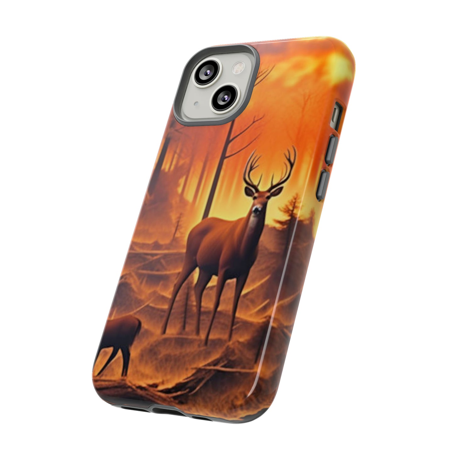 Deer Painting Tough Case