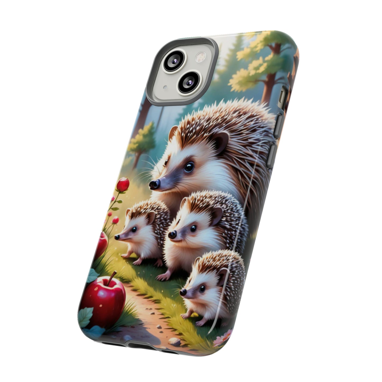 Adorable Hedgehog Family  Tough Case