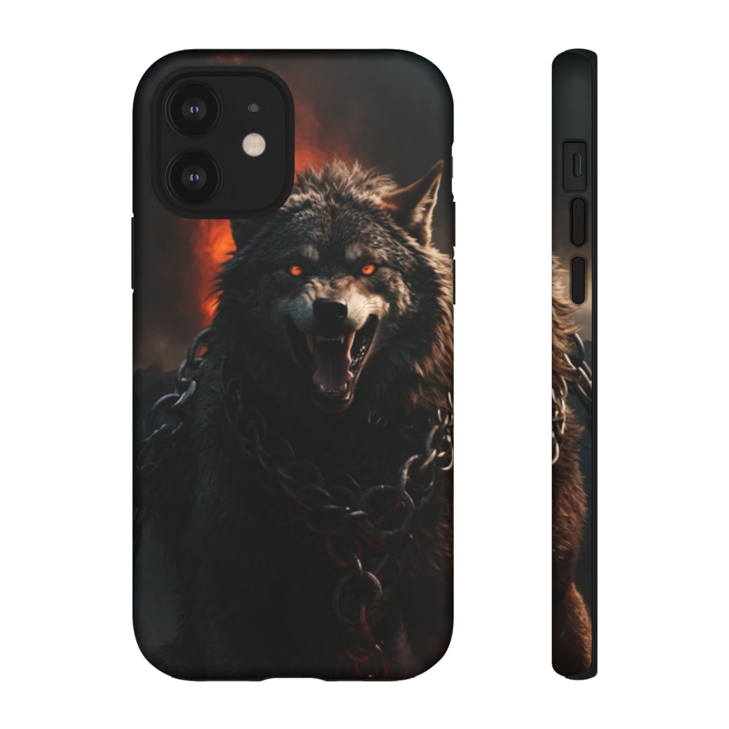 Wolf chained Tough Case