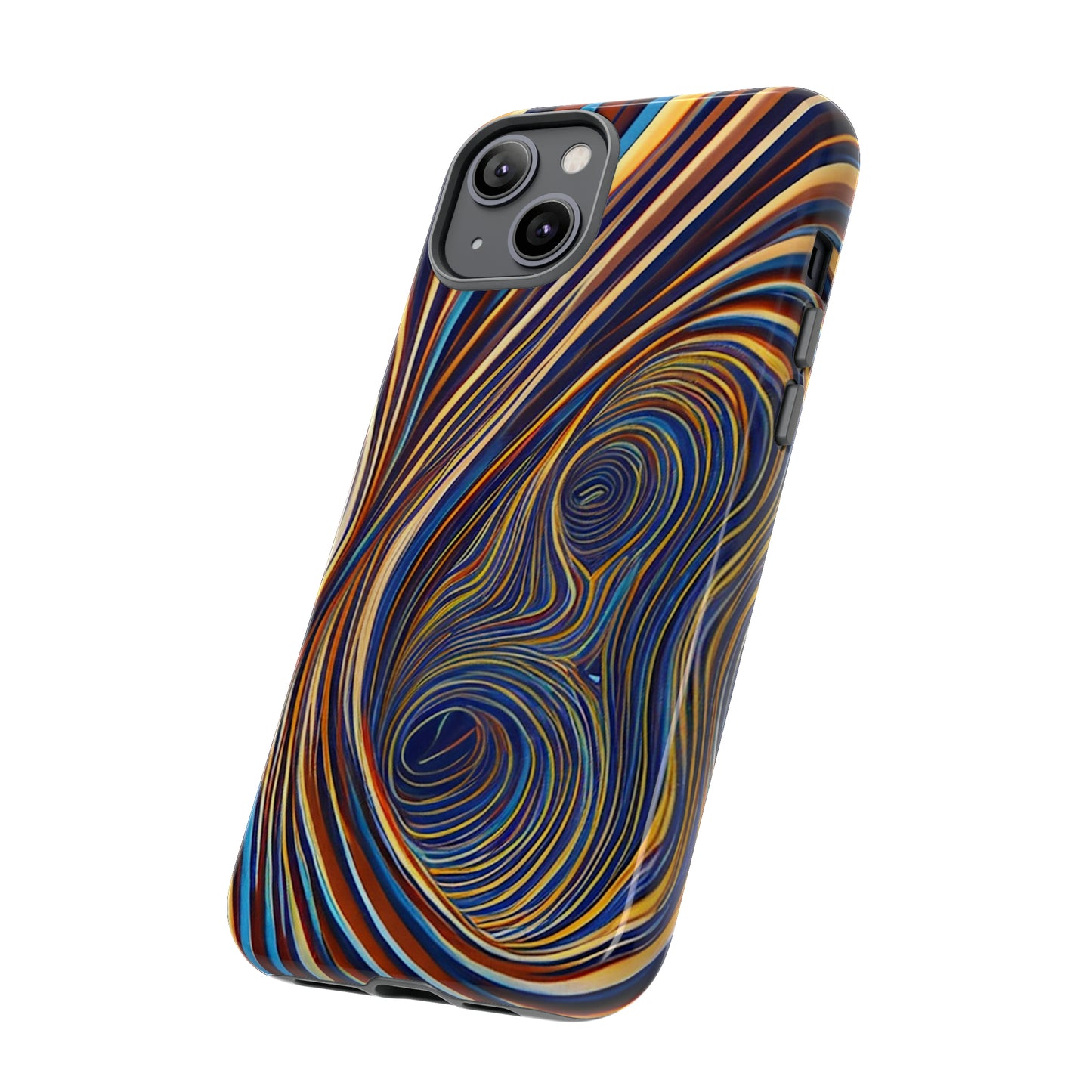 Spiral illusion Pattern Tough Case