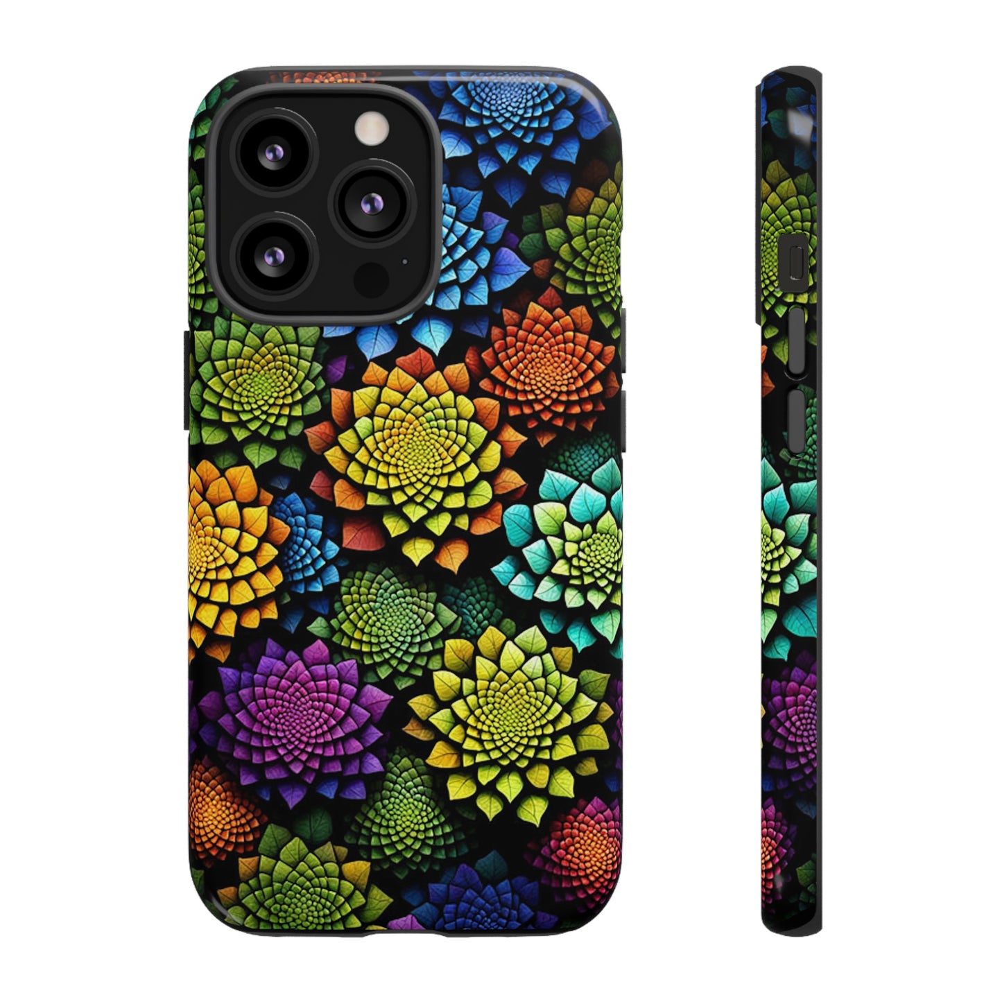 Layered Florals Tough Case