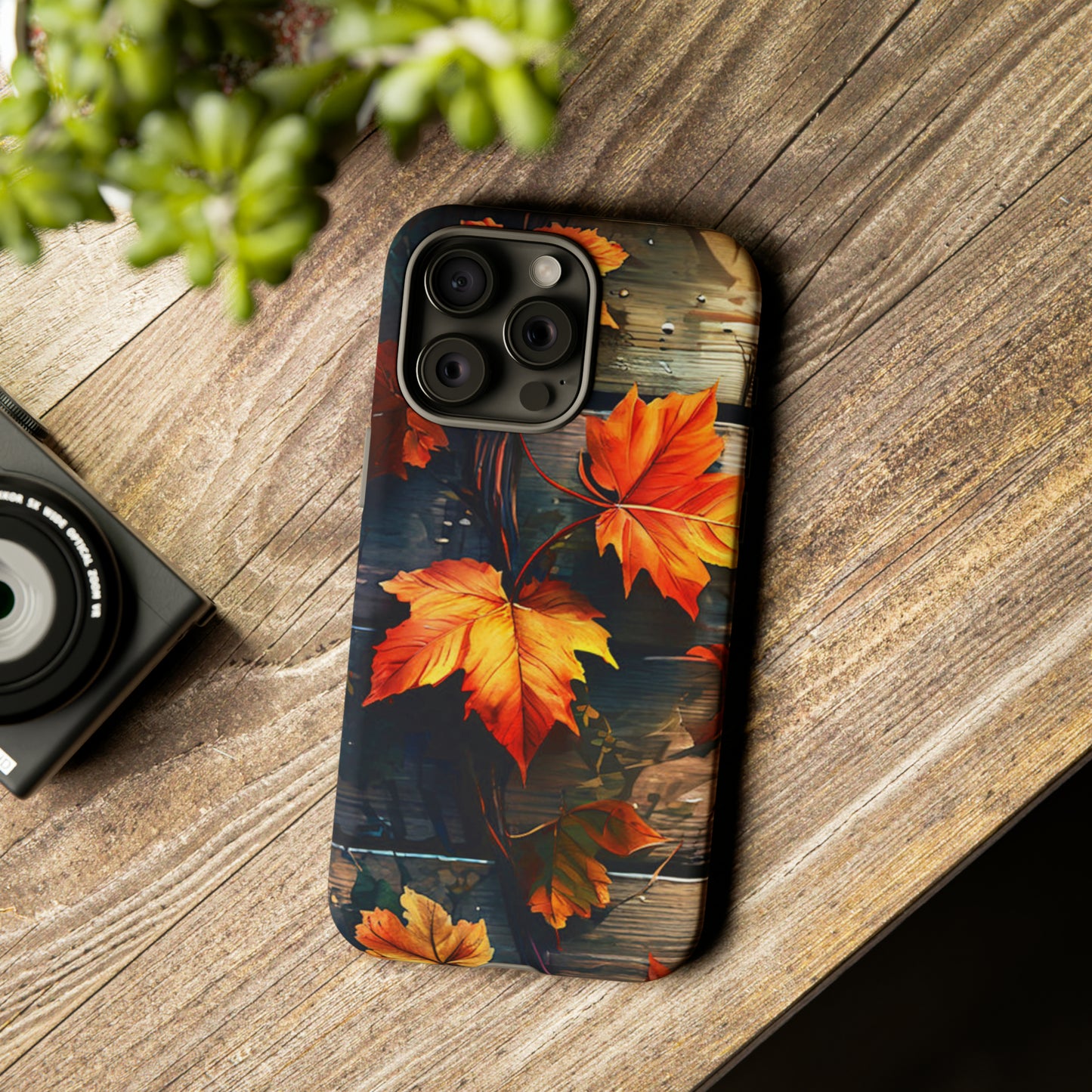 Leaf  Pattern Tough Case