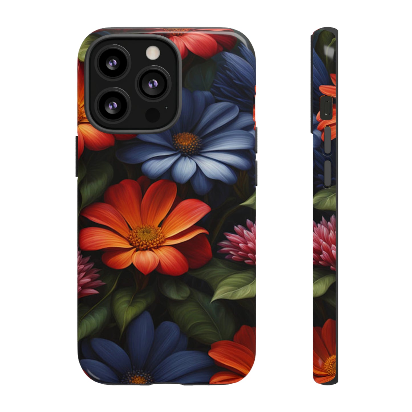 Flower Design Art Tough Case