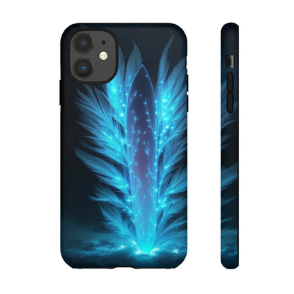 Glowing Blue Light  Tough Case